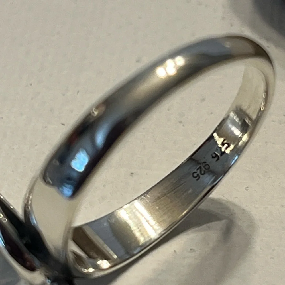 925 SOLID STERLING SILVER GODDESS RAINBOW MOONSTONE RING VARIOUS SIZES